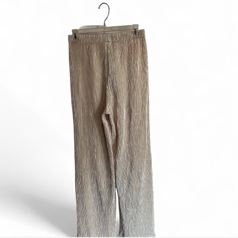 Commense Cream Wide Leg Pants - Picture 2 of 5